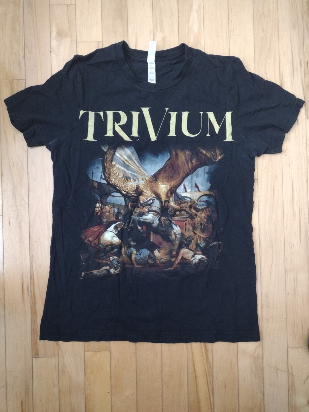Trivium Band T-Shirt Men's Black Graphic Tee Bella Canvas